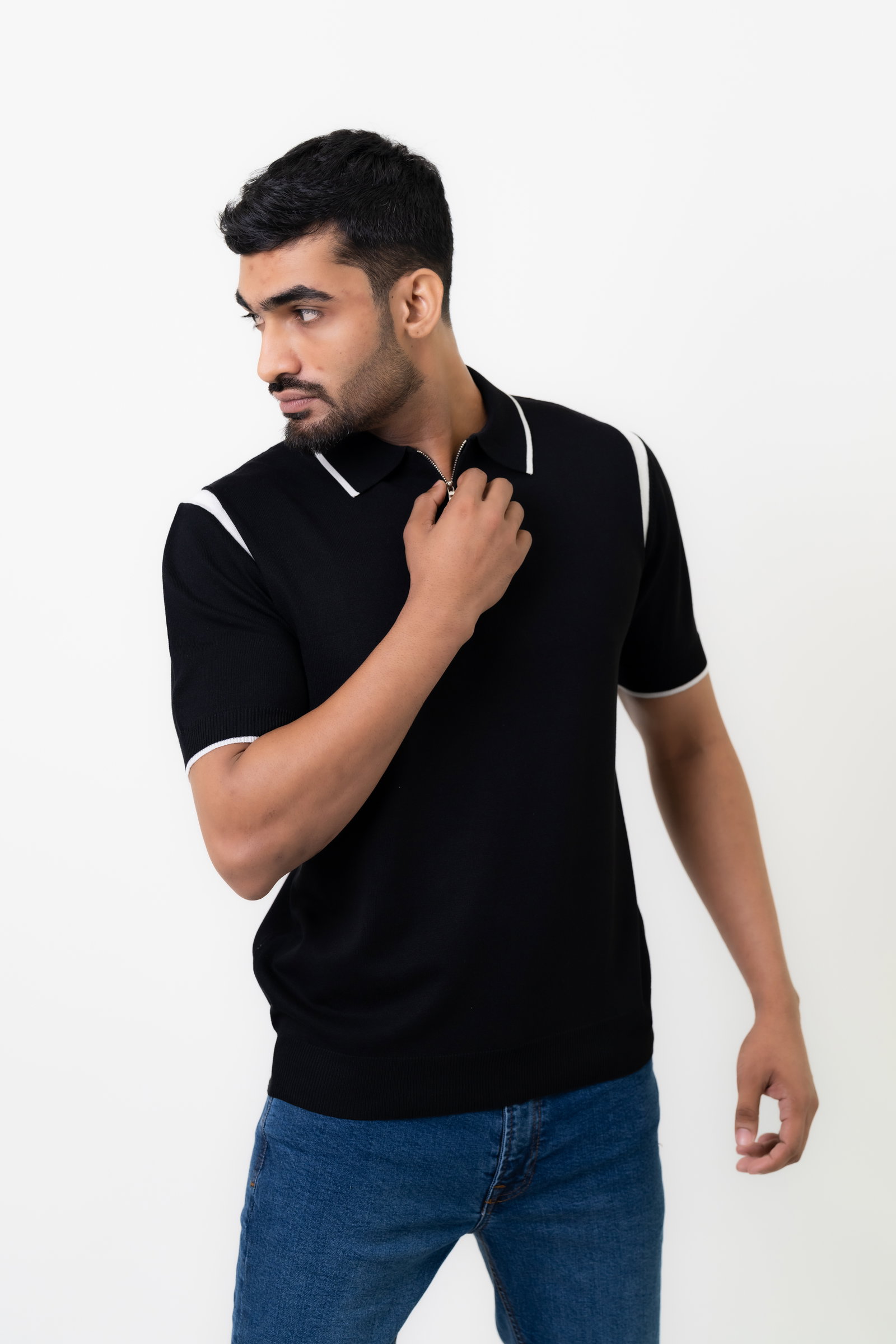 Kanon Logo Polo Knit